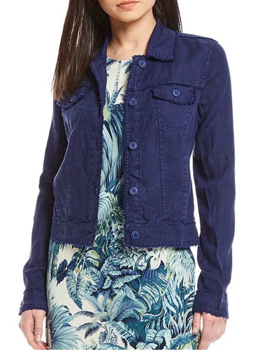Banana Republic Indigo Blue Denim Jacket